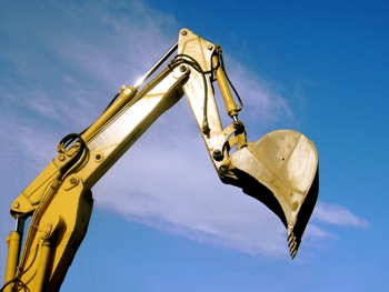 This photo of the bucket of a piece of heavy equipment was taken by photographer Edmondo Dantes of Torini, Italy.